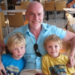 Two boys and Uncle Richard